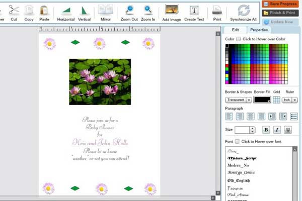 White and Design Printable Cards | Geographics Blog